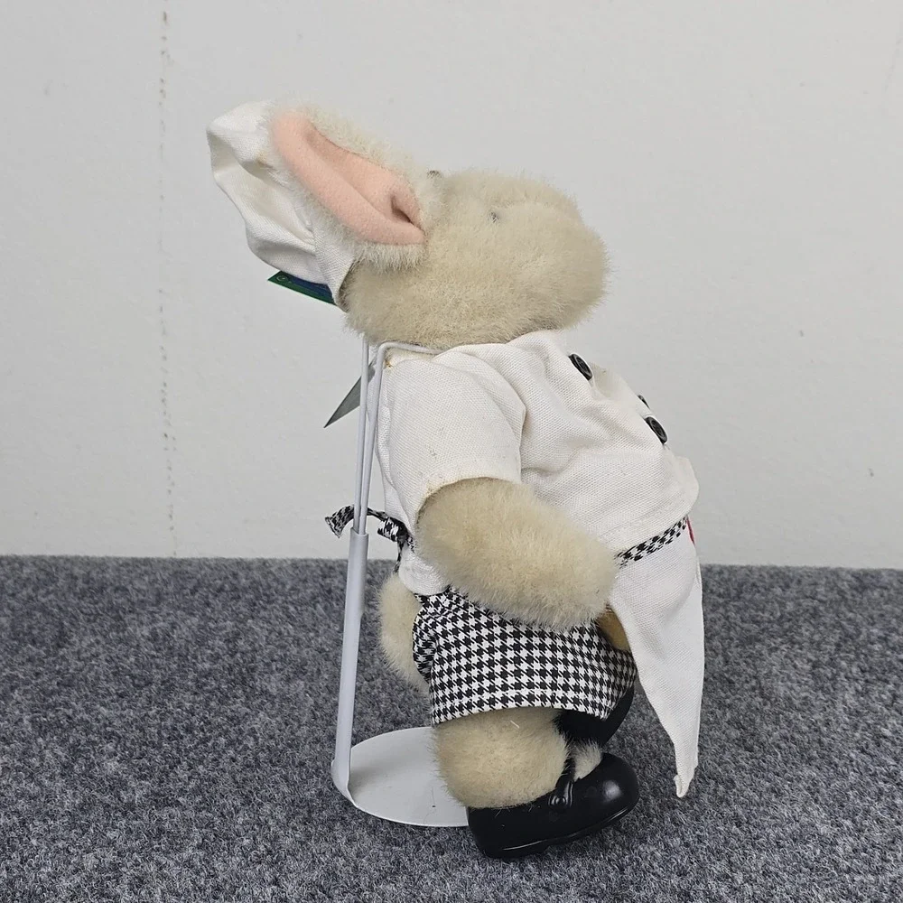 Vintage Muffy‎ VanderBear Le Lapin Rotund Chef Bunny Bear 1996 Plush 10